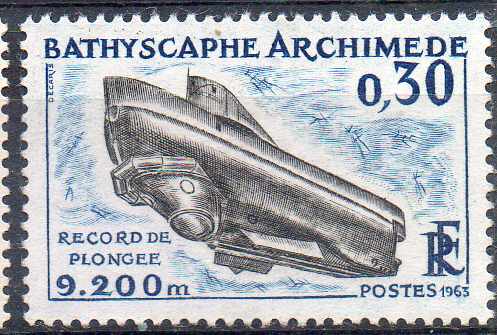 Timbre: Bathyscaphe Archim&egrave;de