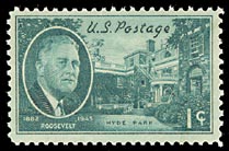Timbre: Roosevelt Memorial - Hyde Park