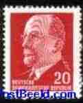 Timbre: Pr&eacute;sident walter Ulbricht