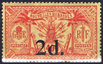 Timbre: Idole indig&egrave;ne. : (monnaie anglaise).
