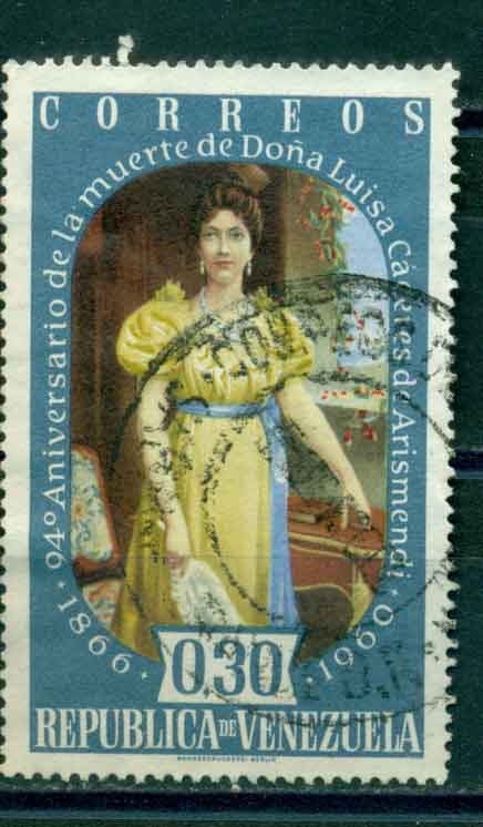 Timbre: Dona Luisa Caceres de Arismendi