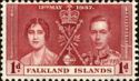 Timbre: Couronnement de George VI