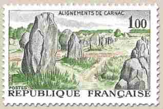 Timbre: Alignements de Carnac