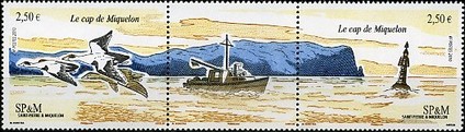 Timbre: Le Cap de Miquelon (Triptyque)
