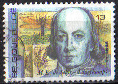 Timbre: Michel-Edmond de Selys-Longchamp,zoologiste