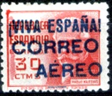 Timbre: I VIVA ESPANA CORREO AEREO
