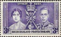 Timbre: Couronnement de George VI