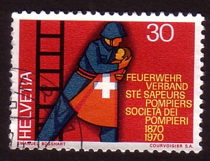 Timbre: Sapeurs- Pompiers