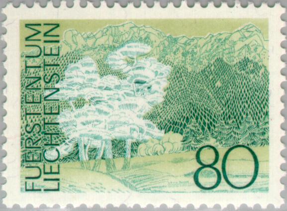 Timbre: For&ecirc;t de Schaan