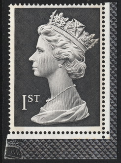 Timbre: Reine Elisabeth II - grand format