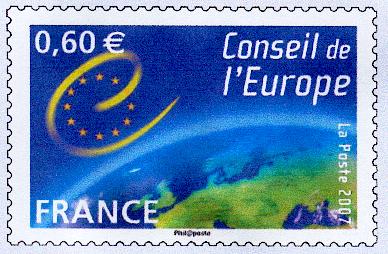 Timbre: Conseil de l'Europe