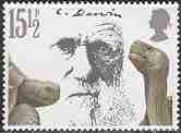 Timbre: 100&egrave;me anniversaire de Charles Darwin
