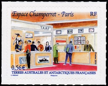 Timbre: Salon philat&eacute;lique d'automne, espace Champerret &agrave; Paris