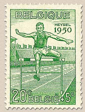 Timbre: Course de haies