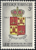 Timbre: Universit&eacute; de Li&egrave;ge