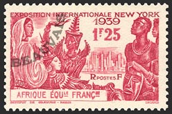 Timbre: Exposition Internationale de New York