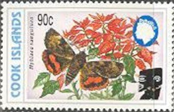 Timbre: Hyblaea sanguinea