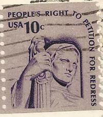 Timbre: People's right to petition for redress