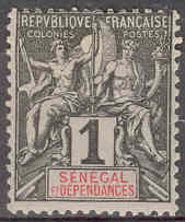 Timbre: Type Paix et Commerce