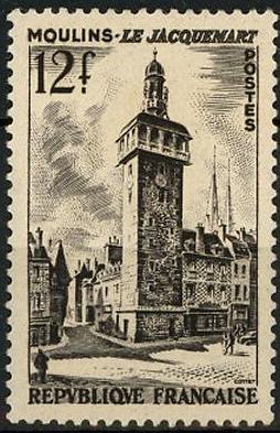 Timbre: Le Jaquemart de Moulins