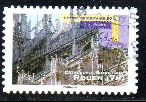 Timbre: Cath&eacute;rale de Rouen