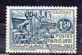 Timbre: Exposition internationale de paris