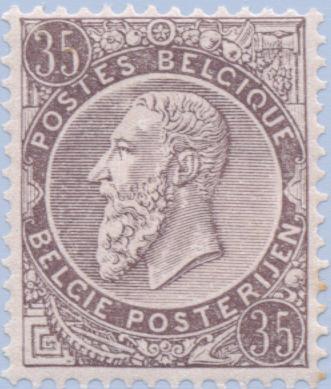 Timbre: L&eacute;opold II