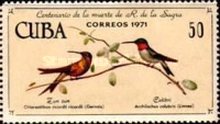 Timbre: Centenaire de la mort de R. de la Sagra