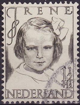 Timbre: Oeuvres antituberculeuses. " Princesse Irene ".