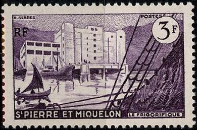 Timbre: Le frigorifique de Saint-Pierre