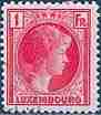 Timbre: Grande-Duchesse Charlotte de profil