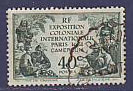 Timbre: Exposition Coloniale de Paris 1931.