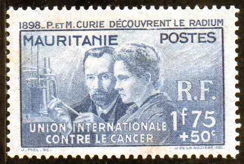 Timbre: Pierre et Marie Curie
