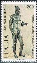Timbre: Bronze de Riace