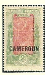Timbre: Timbre du  Congo -  (surch.  Cameroun ) 