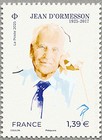 Timbre: Jean d'Ormesson