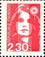 Timbre: Marianne du Bicentenaire