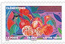 Timbre: Jardin d'automne : cl&eacute;mentines N&deg;3