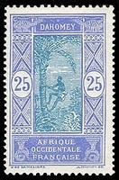Timbre: Cueillette des dattes
