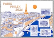 Timbre: Paris Philex 2026