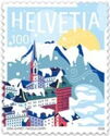 Timbre: Swiss attractions