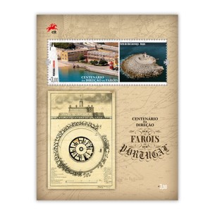 Timbre: Centenaire de la Direction des Phares