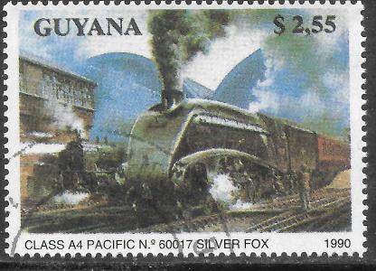 Timbre: Class A4 Pacific n&deg;60017 Silver fox