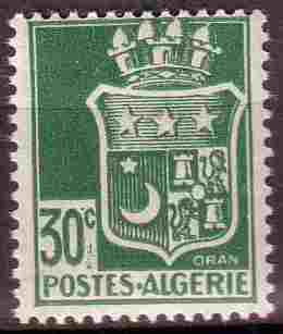 Timbre: Oran - sans signature dent.14