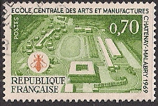Timbre: Ecole centrale des Arts et Manufactures