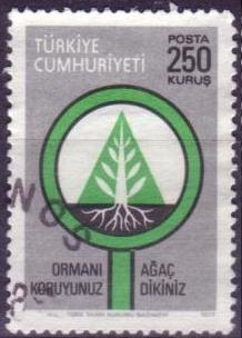 Timbre: Protection de la for&ecirc;t