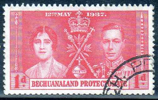 Timbre: Couronnement de George VI