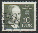 Timbre: Docteur Karl Landsteiner, groupes sanguins