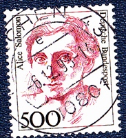 Timbre: Alice Salomon